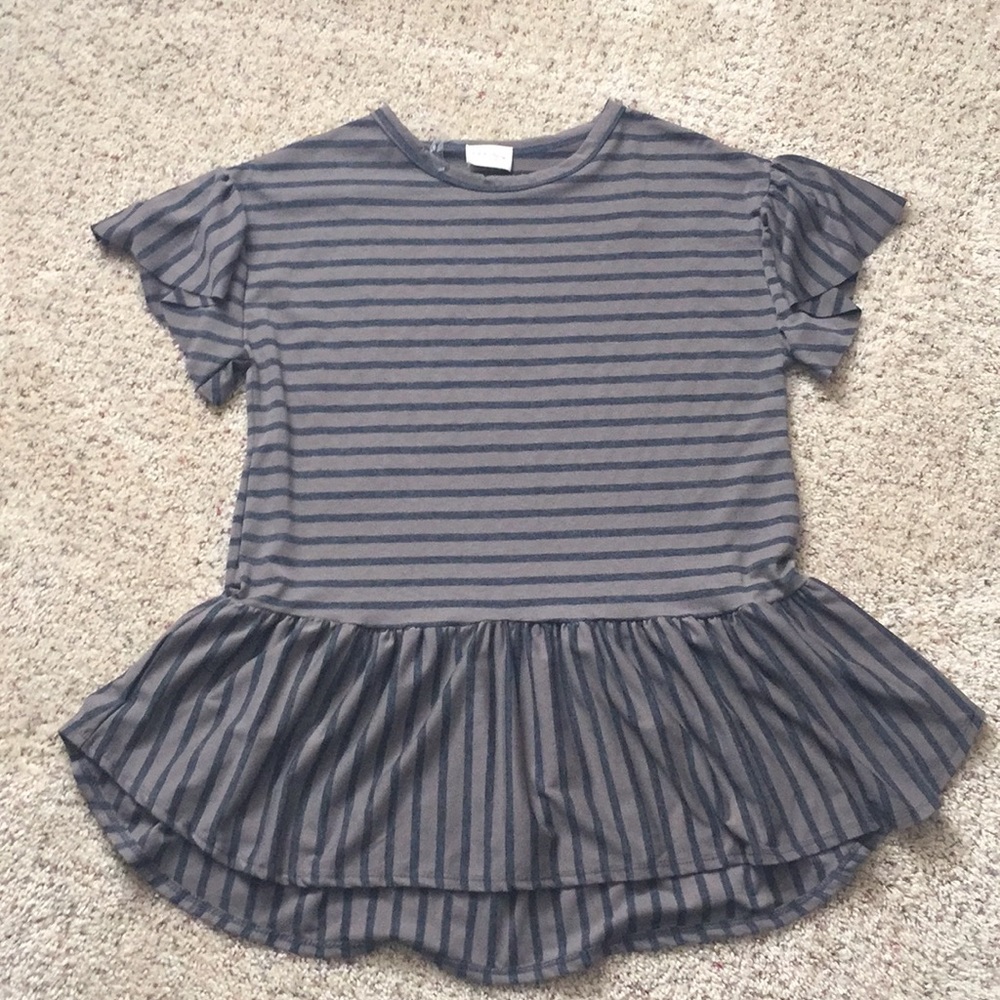 Boutique ruffle top